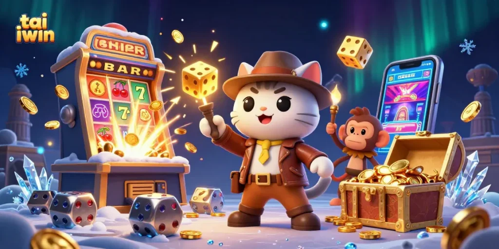 Engage with tai iwin and experience thrilling casino adventures in a vibrant scene filled with excitement.